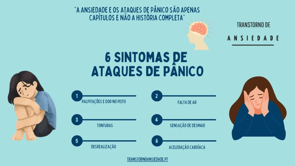 Sintomas ataque de panico
